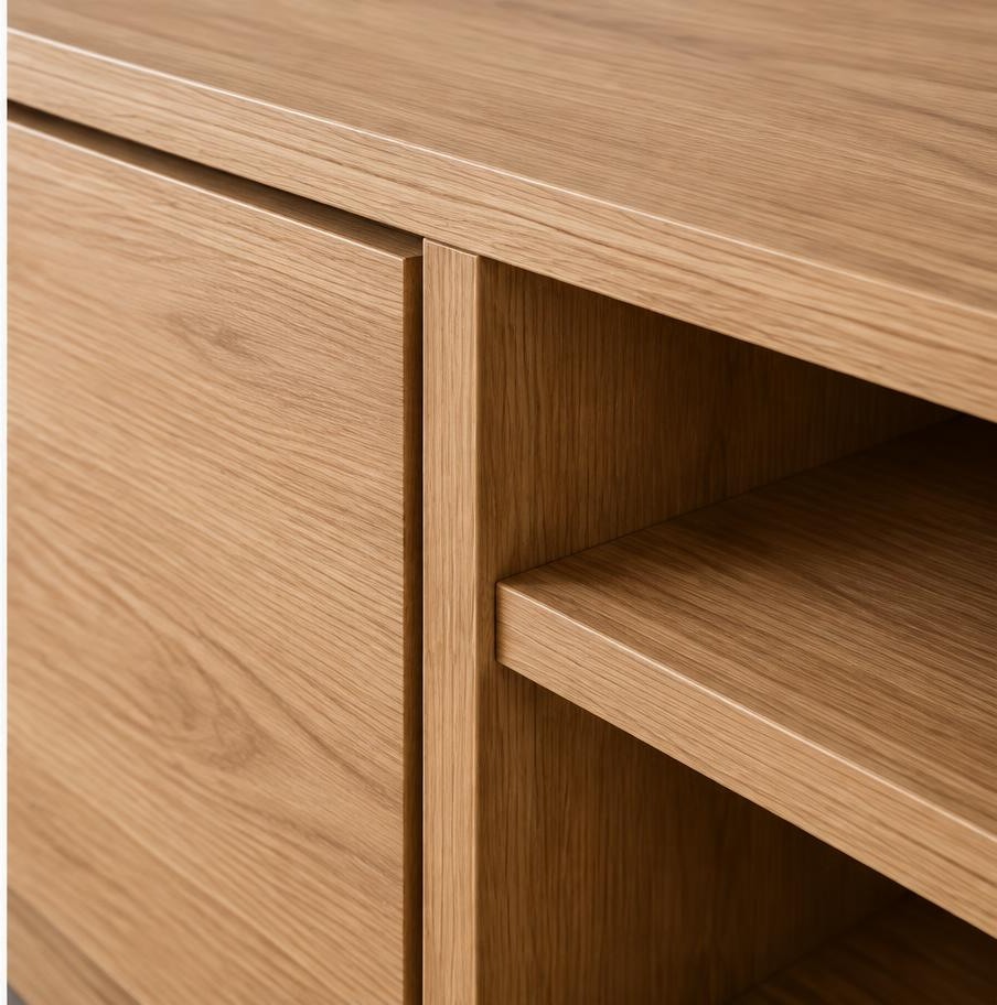 Rack Home — detalhe de acabamento