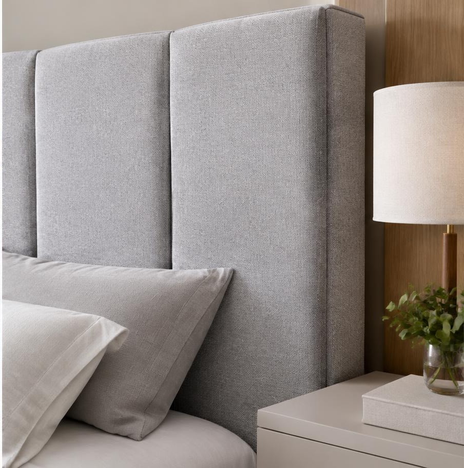 Cama Estofada — detalhe de acabamento